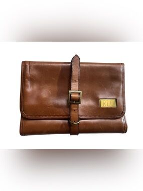 Vintage Genuine Leather Fold Up Organizer Bag by Things Remembered